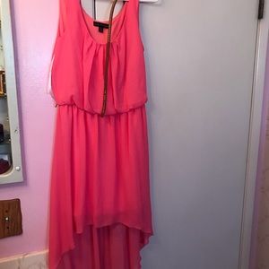 Pink Dress with Belt
